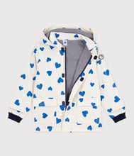 Load image into Gallery viewer, SS26 - A0FIE 01 ECRU BLUE HEARTS NEW ARRIVAL OUTERWEAR SPRING SUMMER 2026
