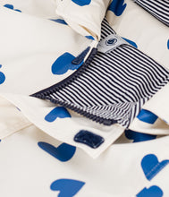 Load image into Gallery viewer, SS26 - A0FIE 01 ECRU BLUE HEARTS NEW ARRIVAL OUTERWEAR SPRING SUMMER 2026
