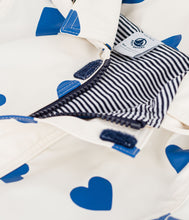 Load image into Gallery viewer, SS26 - A0FKD 01 ECRU BLUE HEARTS NEW ARRIVAL OUTERWEAR SPRING SUMMER 2026
