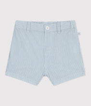 Load image into Gallery viewer, SS26 - A0FN0 01 WHITE BLUE BABY BOTTOMS NEW ARRIVAL SPRING SUMMER 2026 STRIPES
