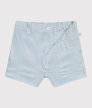 Load image into Gallery viewer, SS26 - A0FN0 01 WHITE BLUE BABY BOTTOMS NEW ARRIVAL SPRING SUMMER 2026 STRIPES
