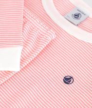 Load image into Gallery viewer, SS26 - A0FPB 01 PINK WHITE NEW ARRIVAL PAJAMAS SPRING SUMMER 2026 STRIPES
