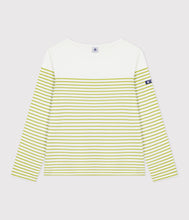 Load image into Gallery viewer, SS26 - A0FPC 03 WHITE GREEN STRIPES TOPS
