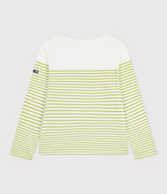 Load image into Gallery viewer, SS26 - A0FPC 03 WHITE GREEN STRIPES TOPS
