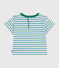 Load image into Gallery viewer, SS26 - A0FPH 01 WHITE MULTI BABY NEW ARRIVAL SPRING SUMMER 2026 STRIPES TOPS
