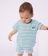 Load image into Gallery viewer, SS26 - A0FPH 01 WHITE MULTI BABY NEW ARRIVAL SPRING SUMMER 2026 STRIPES TOPS
