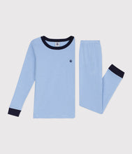 Load image into Gallery viewer, SS26 - A0FPJ 01 BLUE WHITE NEW ARRIVAL PAJAMAS SPRING SUMMER 2026 STRIPES
