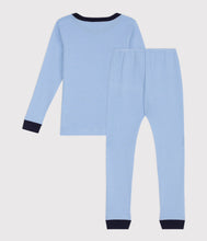 Load image into Gallery viewer, SS26 - A0FPJ 01 BLUE WHITE NEW ARRIVAL PAJAMAS SPRING SUMMER 2026 STRIPES
