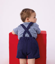 Load image into Gallery viewer, SS26 - A0FPN 01 NAVY WHITE BABY NEW ARRIVAL SPRING SUMMER 2026 STRIPES TOPS
