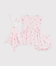 Load image into Gallery viewer, SS26 - A0FQR 01 PINK BABY DRESSES FLORAL GIFT NEW ARRIVAL SPRING SUMMER 2026
