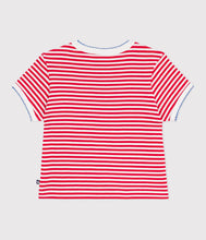Load image into Gallery viewer, SS26 - A0FR3 01 WHITE RED NEW ARRIVAL SPRING SUMMER 2026 STRIPES TOPS
