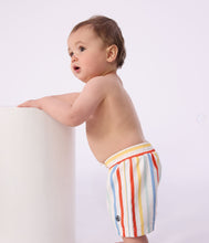 Load image into Gallery viewer, SS26 - A0FSN 01 WHITE MULTI SPRING SUMMER 2026 STRIPES SWIMWEAR
