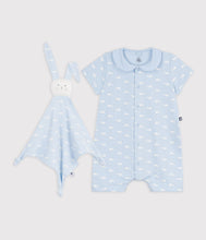 Load image into Gallery viewer, SS26 - A0FT0 01 BLUE WHITE BABY BODYSUITS GIFT NEW ARRIVAL SAILOR SPRING SUMMER 2026
