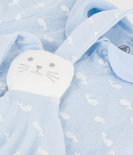 Load image into Gallery viewer, SS26 - A0FT0 01 BLUE WHITE BABY BODYSUITS GIFT NEW ARRIVAL SAILOR SPRING SUMMER 2026
