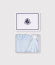 Load image into Gallery viewer, SS26 - A0FT0 01 BLUE WHITE BABY BODYSUITS GIFT NEW ARRIVAL SAILOR SPRING SUMMER 2026
