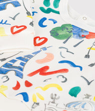 Load image into Gallery viewer, SS26 - A0FU6 01 WHITE MULTI NEW ARRIVAL PARISIAN SPRING SUMMER 2026 TOPS
