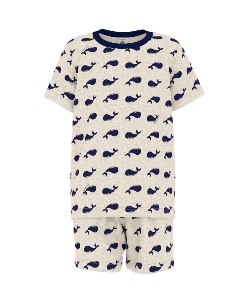 SS26 - A0FVA 01 OATMEAL NAVY NEW ARRIVAL PAJAMAS SAILOR SPRING SUMMER 2026