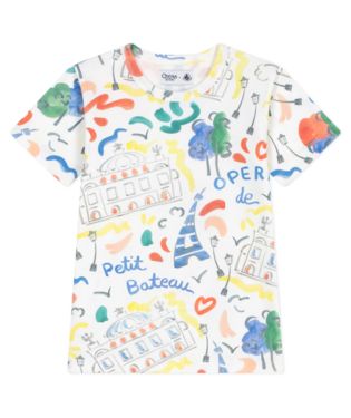 SS26 - A0FWD 01 WHITE MULTI NEW ARRIVAL PARISIAN SPRING SUMMER 2026 TOPS