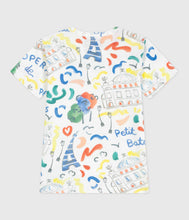 Load image into Gallery viewer, SS26 - A0FWD 01 WHITE MULTI NEW ARRIVAL PARISIAN SPRING SUMMER 2026 TOPS
