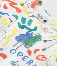 Load image into Gallery viewer, SS26 - A0FWD 01 WHITE MULTI NEW ARRIVAL PARISIAN SPRING SUMMER 2026 TOPS
