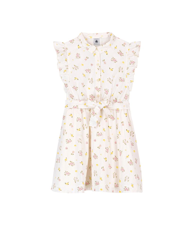 SS26 - A0FZE 01 WHITE MULTI DRESSES FLORAL NEW ARRIVAL SPRING SUMMER 2026