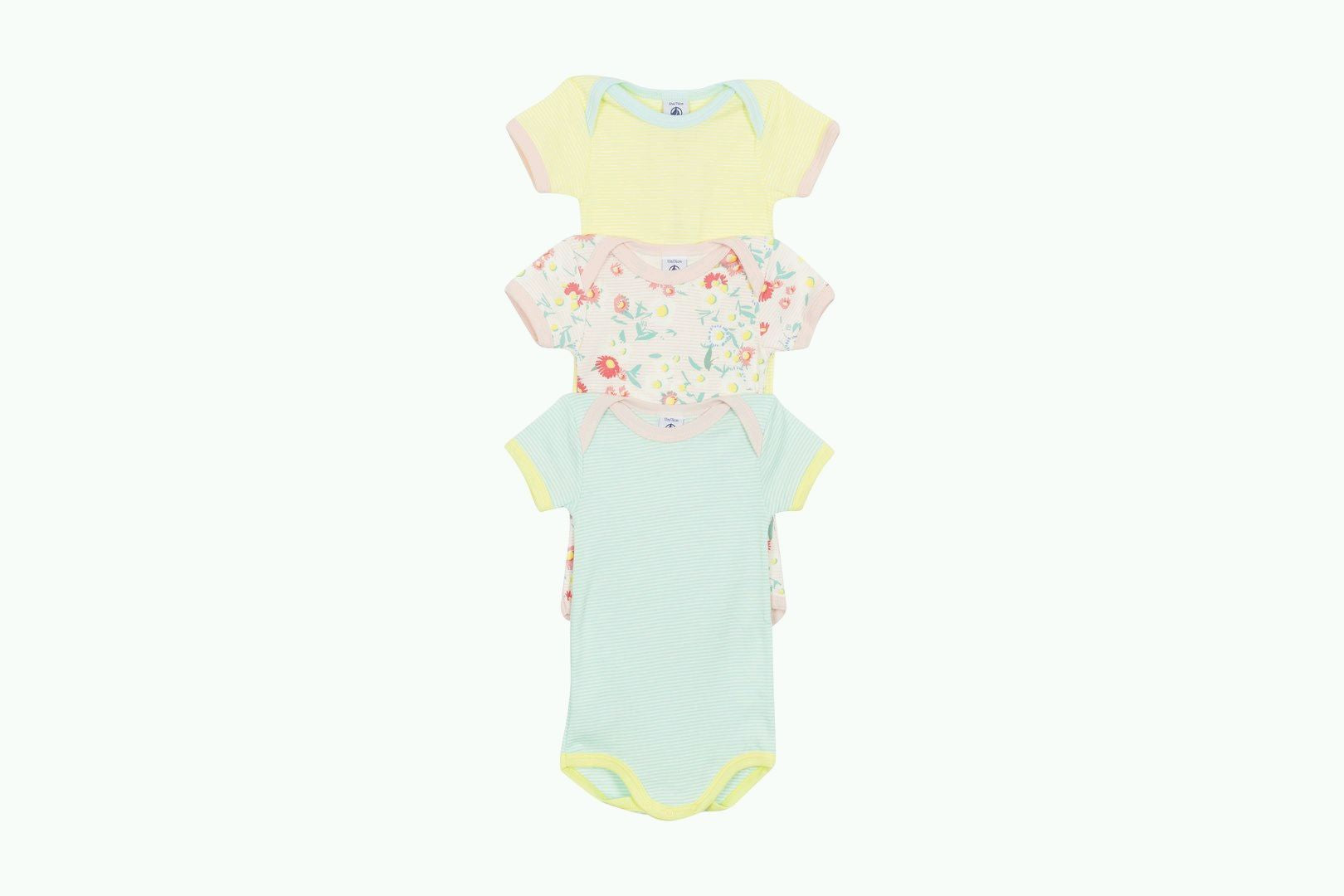 SS26 -53714 00 MULTI BABY BODYSUITS FLORAL NEW ARRIVAL SETS SPRING SUMMER 2026 STRIPES