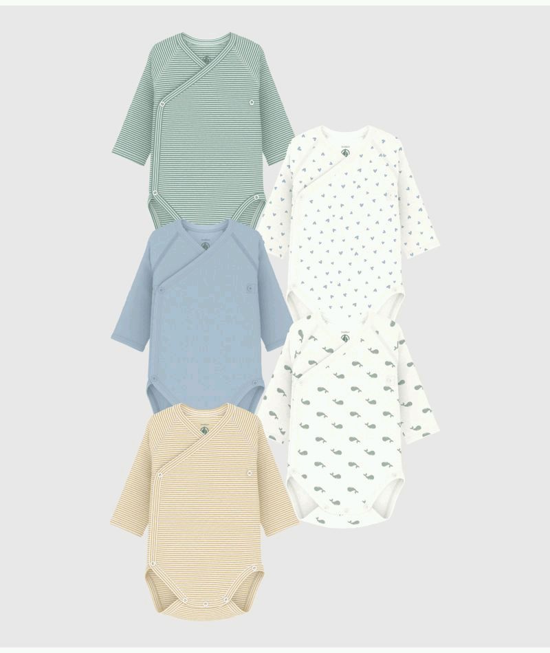 SS26 -A0BCU 99 MULTI BABY BODYSUITS HEARTS NEW ARRIVAL SPRING SUMMER 2026 STRIPES