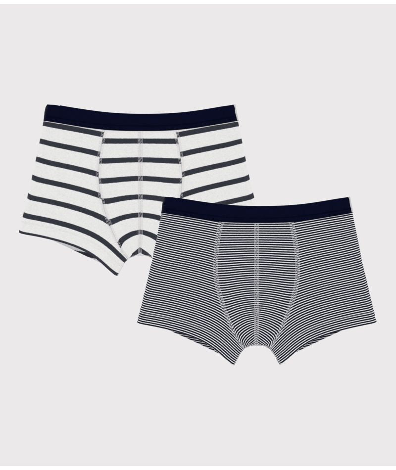 FW26 - A01FR 00 WHITE NAVY BOY FALL WINTER 2026 NEW ARRIVAL STRIPES UNDERWEAR
