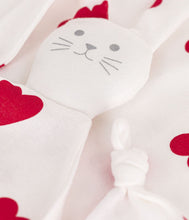 Load image into Gallery viewer, FW26 - A0ASF 01 WHITE RED ACCESSORIES FALL WINTER 2026 GIFT HEARTS
