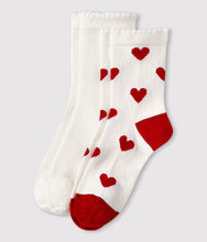 Load image into Gallery viewer, FW26 - A0B22 01 WHITE RED ACCESSORIES FALL WINTER 2026 GIRL HEARTS
