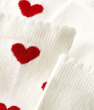 Load image into Gallery viewer, FW26 - A0B22 01 WHITE RED ACCESSORIES FALL WINTER 2026 GIRL HEARTS
