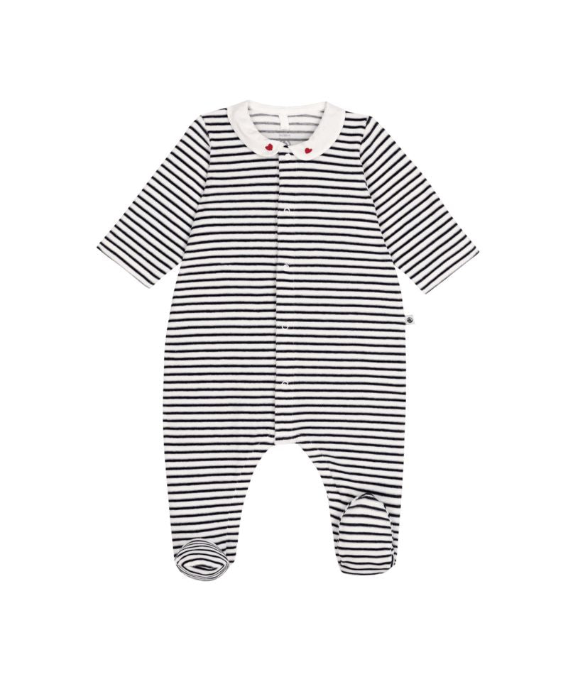 FW26 - A0DR1 01 WHITE NAVY BABY FALL WINTER 2026 GIFT NEW ARRIVAL STRIPES