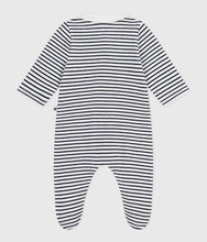 Load image into Gallery viewer, FW26 - A0DR1 01 WHITE NAVY BABY FALL WINTER 2026 GIFT NEW ARRIVAL STRIPES
