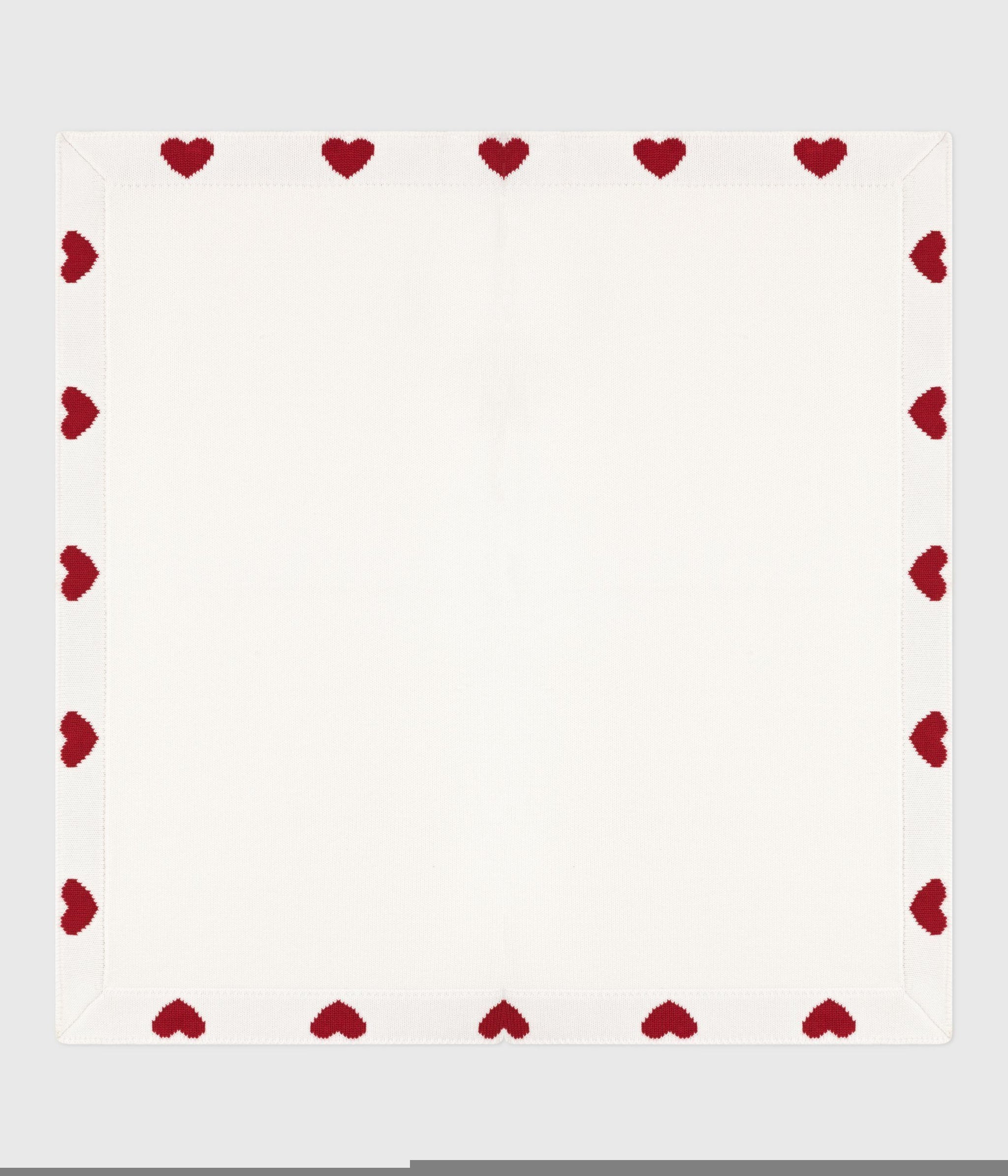 FW26 - A0DRO 01 WHITE RED ACCESSORIES BABY FALL WINTER 2026 GIFT HEARTS NEW ARRIVAL