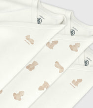 Load image into Gallery viewer, FW26 - A0DZG 00 WHITE BEIGE BABY BODYSUITS FALL WINTER 2026 GIFT NEW ARRIVAL UNDEARWEAR
