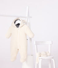 Load image into Gallery viewer, FW26 - A0ECM 03 CREAM BABY FALL WINTER 2026 NEWBORN OUTERWEAR
