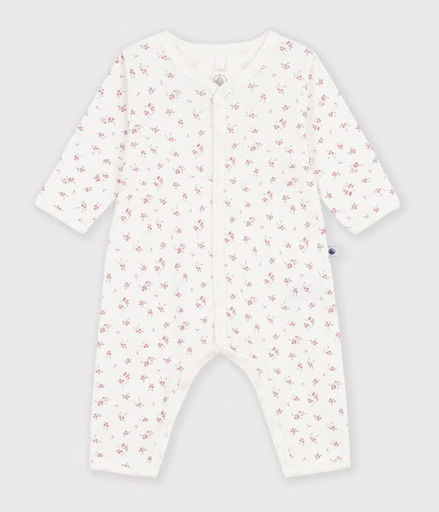 FW26 - A0GAK 03 WHITE MULTI BABY FALL WINTER 2026 FLORAL NEWBORN