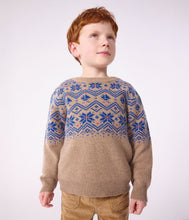 Load image into Gallery viewer, FW26 - A0GB1 01 BEIGE BLUE BOY FALL WINTER 2026 NEW ARRIVAL TOPS
