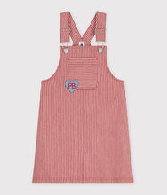 Load image into Gallery viewer, FW26 - A0GBI 01 RED PINK DRESSES FALL WINTER 2026 GIRL STRIPES
