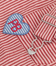 Load image into Gallery viewer, FW26 - A0GBI 01 RED PINK DRESSES FALL WINTER 2026 GIRL STRIPES
