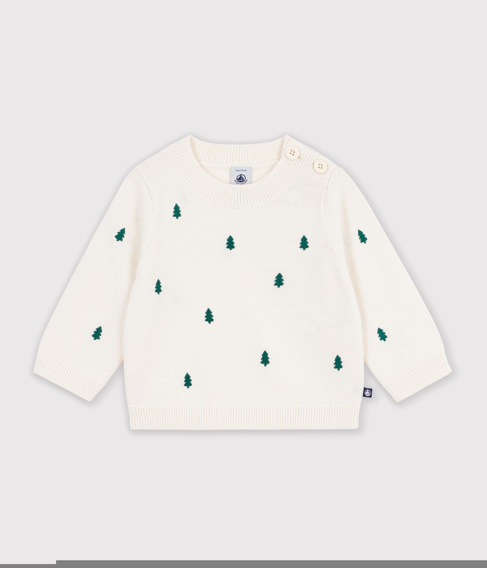 FW26 - A0GBX 01 WHITE GREEN BABY FALL WINTER 2026 GIFT NEW ARRIVAL TOPS