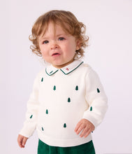 Load image into Gallery viewer, FW26 - A0GBX 01 WHITE GREEN BABY FALL WINTER 2026 GIFT NEW ARRIVAL TOPS
