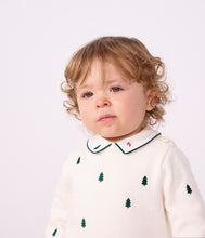 Load image into Gallery viewer, FW26 - A0GBX 01 WHITE GREEN BABY FALL WINTER 2026 GIFT NEW ARRIVAL TOPS
