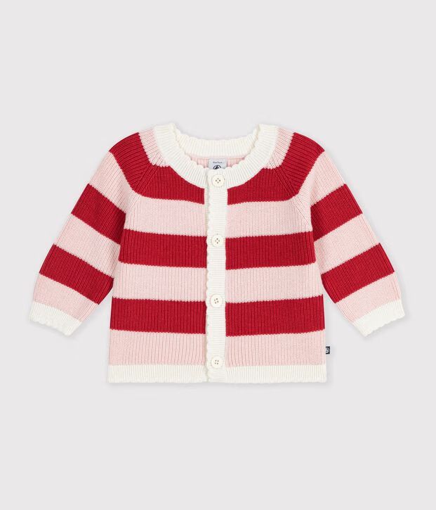 FW26 - A0GD4 01 RED PINK BABY FALL WINTER 2026 STRIPES TOPS