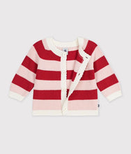 Load image into Gallery viewer, FW26 - A0GD4 01 RED PINK BABY FALL WINTER 2026 STRIPES TOPS
