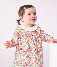 Load image into Gallery viewer, FW26 - A0GE4 01 WHITE MULTI BABY DRESSES FALL WINTER 2026 FLORAL NEW ARRIVAL
