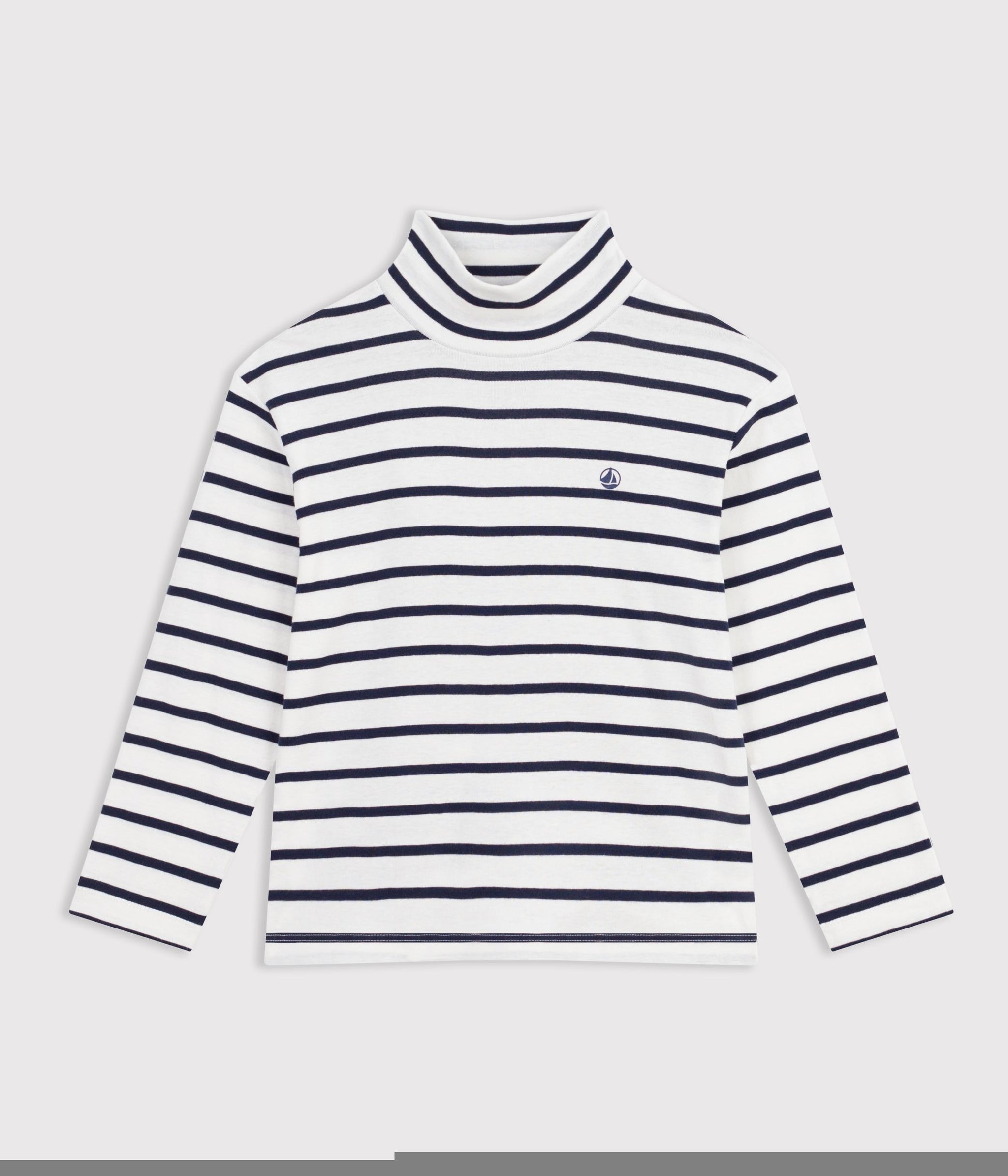 FW26 - A0GG0 01 WHITE NAVY BOY FALL WINTER 2026 GIRL STRIPES TOPS