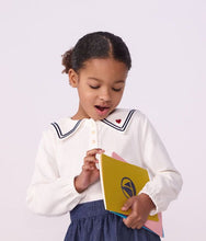 Load image into Gallery viewer, FW26 - A0GGE 01 WHITE FALL WINTER 2026 GIRL SAILOR TOPS
