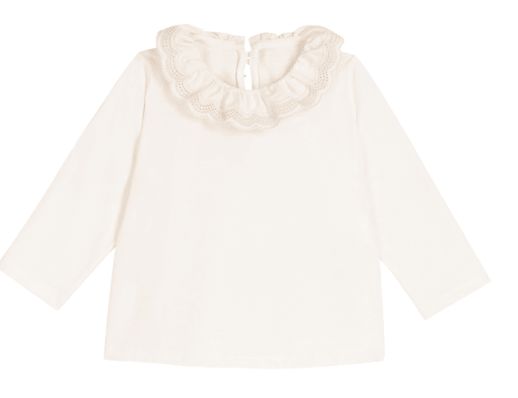 FW26 - A0GGO 01 WHITE BABY FALL WINTER 2026 TOPS