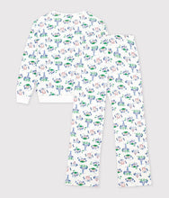 Load image into Gallery viewer, FW26 - A0GHC 01 WHITE MULTI FALL WINTER 2026 PAJAMAS PARISIAN WOMEN
